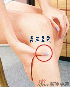 艾灸常用的保健穴有哪些？-足三里