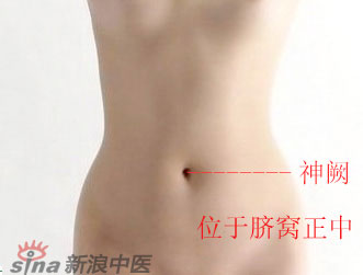 常見病艾灸時怎樣選穴？--神闕穴